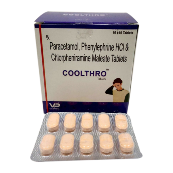 COOLTHRO TAB: Relief for Cold and Throat Discomfort